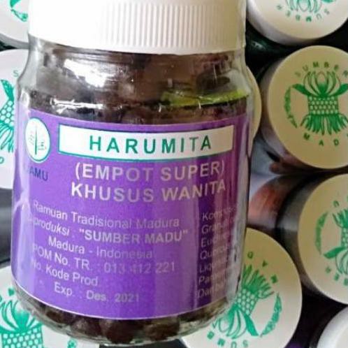 

Harumita Jumbo Jamu Empot Ayam Super Madura [Packing Kardus]