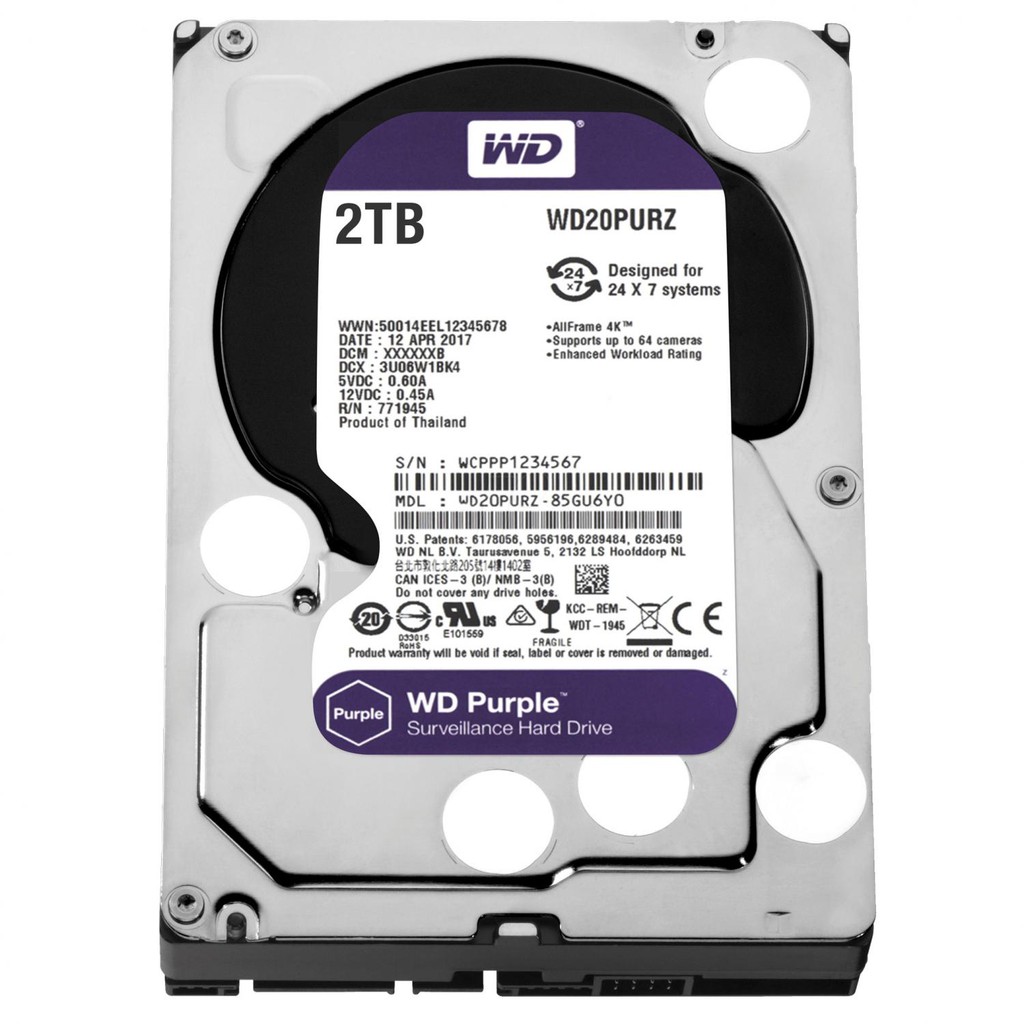 HARDDISK WDC 1 TB 7200 RPM (SATA3 6gb/s)