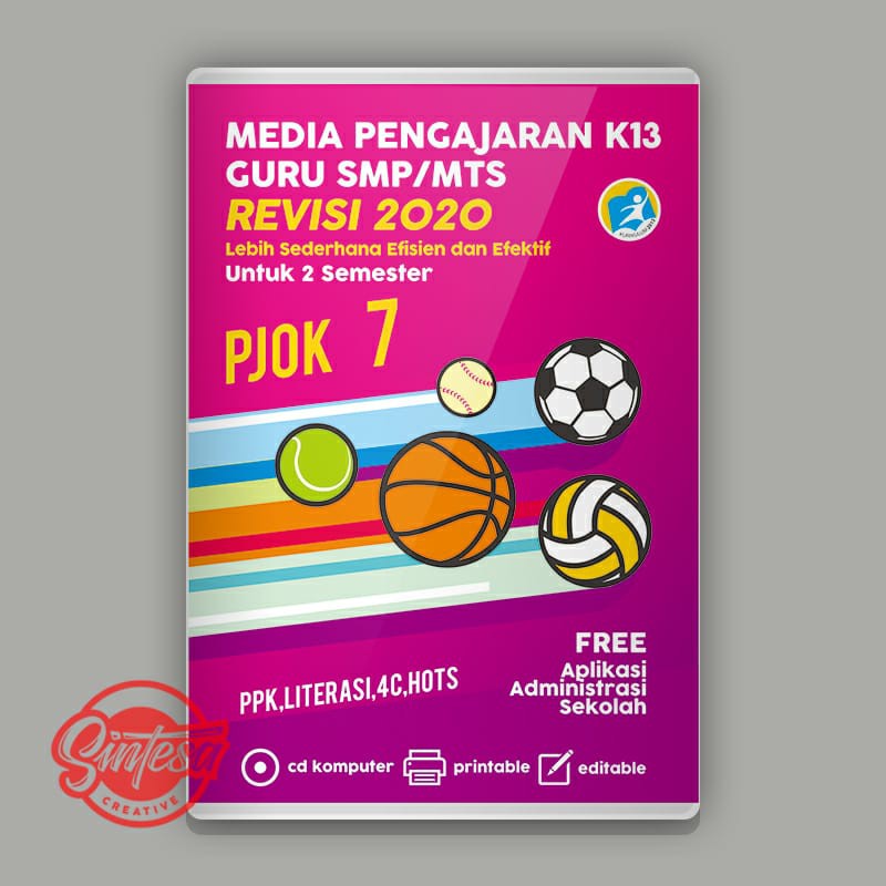 CD RPP 1 LEMBAR PJOK SMP/MTS KELAS 7 8 DAN 9 K13 REVISI