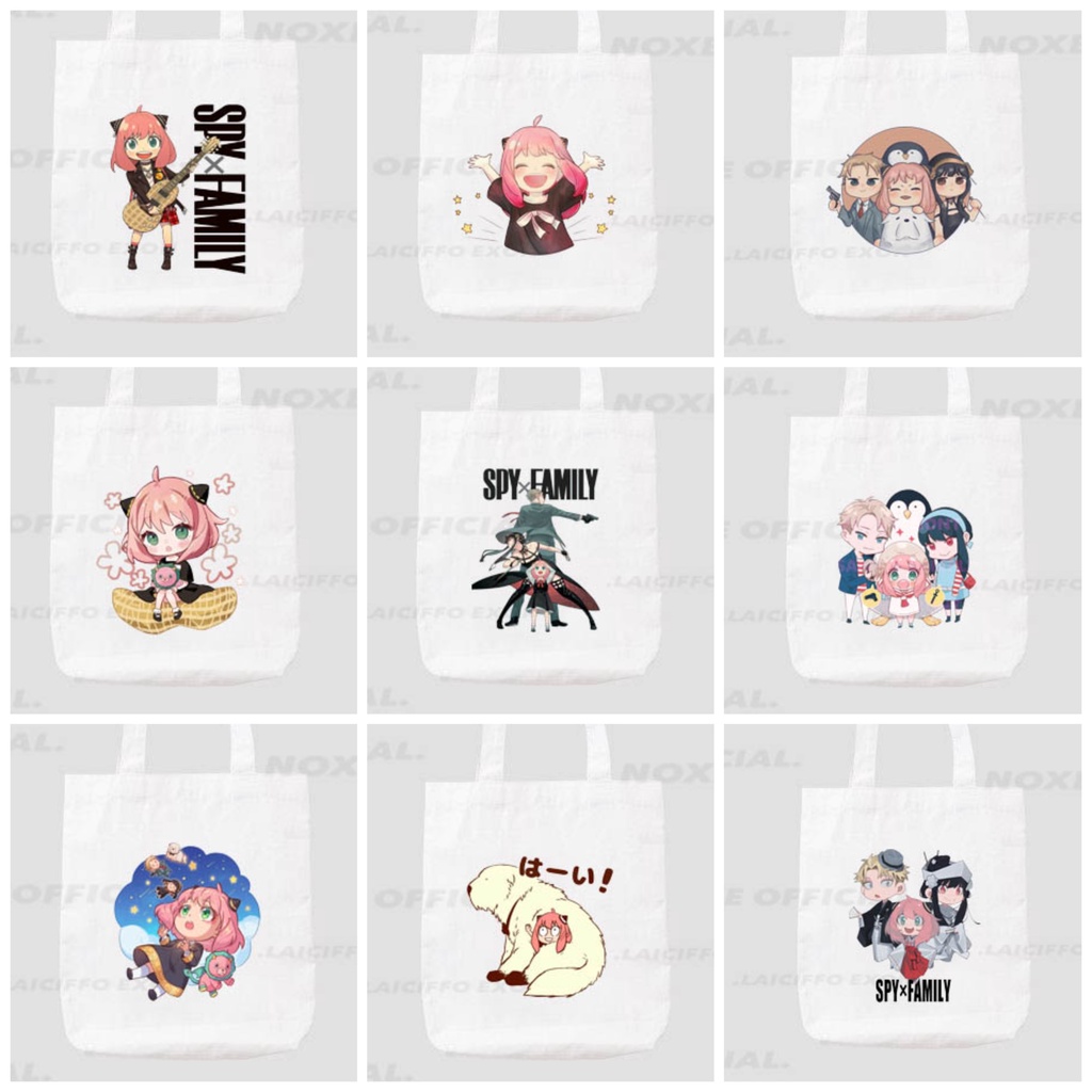 TOTEBAG KANVAS PREMIUM ANIME SPY X FAMILY