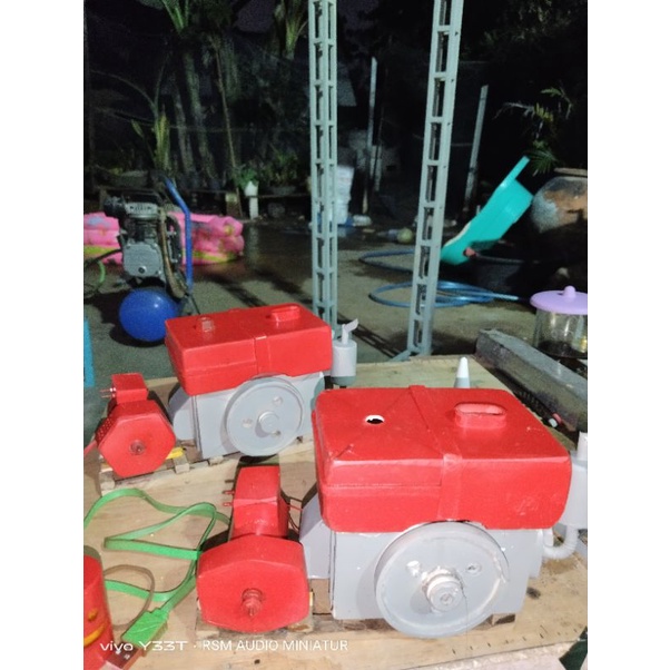 MINIATUR DISSEL & GENERATOR BISA BUNYI