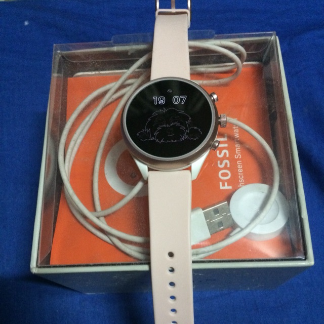 Fossil Gen 4 Sport Pink Blush