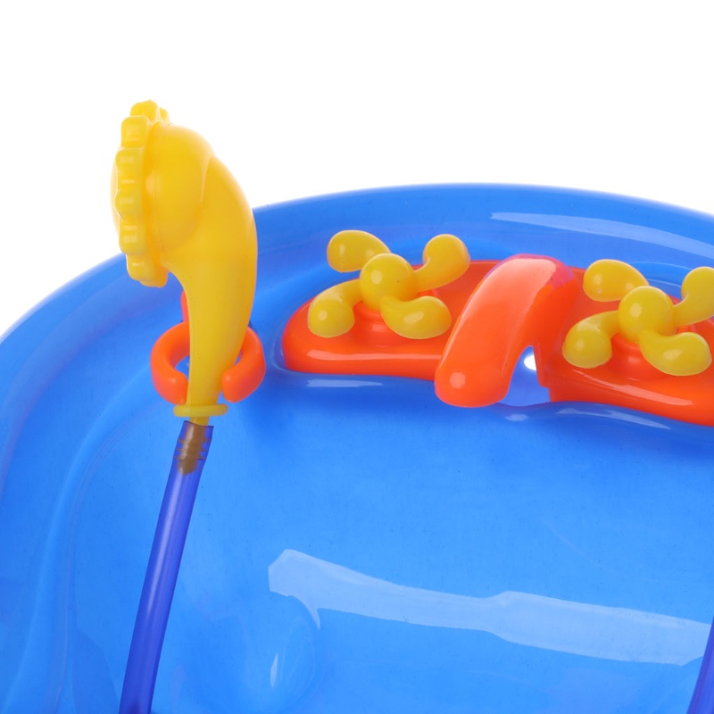 Mary 1Pack/5Pieces Pool &amp; Water Toy Mainan Mandi Interaktif Hadiah Musim Panas Liburan Pantai Mengambang Set Untuk Balita Bayi1