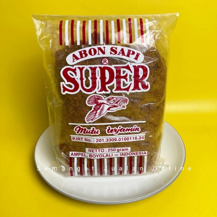 

vf501ge Abon Sapi Super Boyolali 250Gr Dscscv