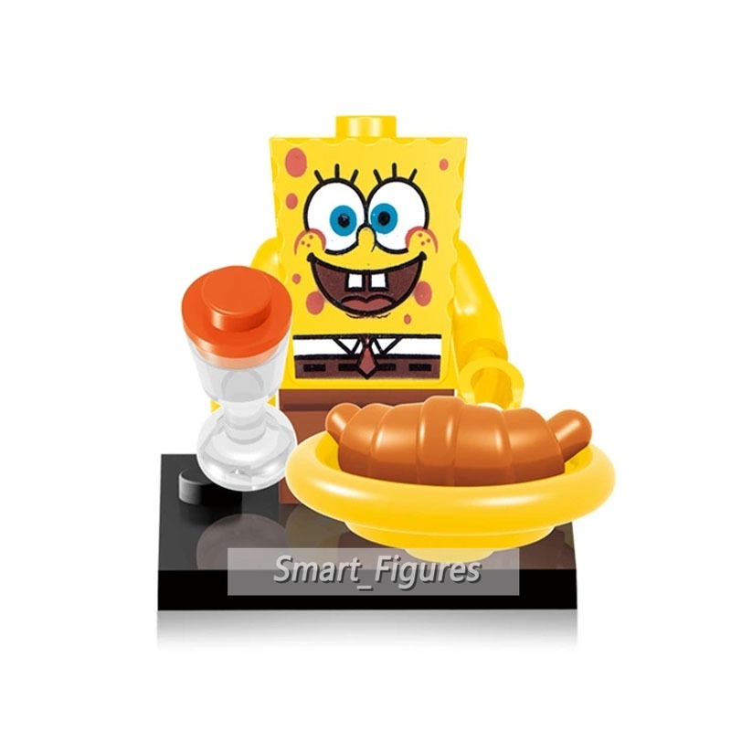 Mainan Action Figure Mini Karakter SpongeBob SquarePants Untuk Hadiah