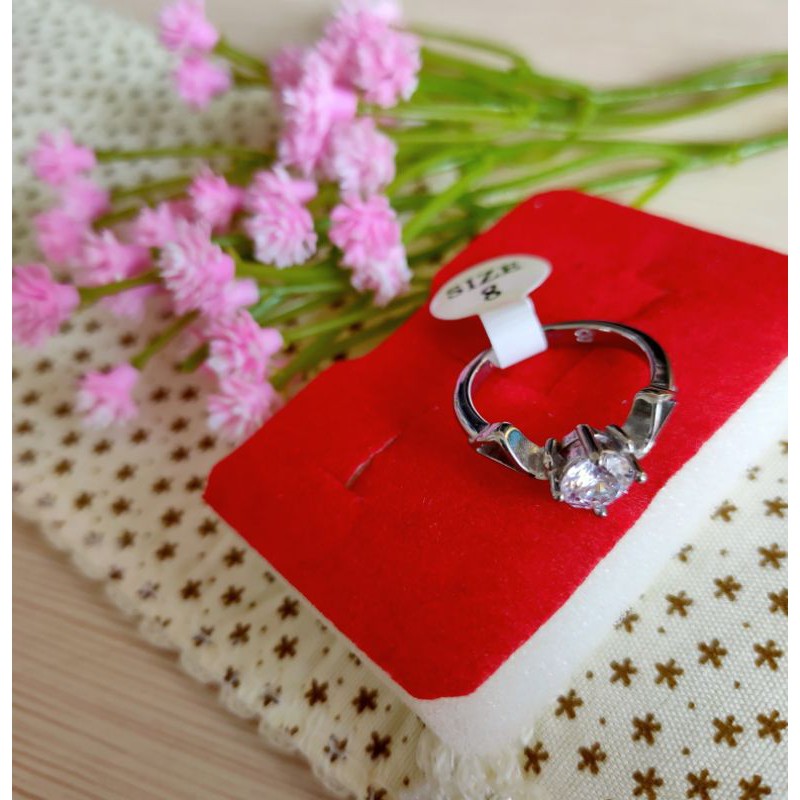 Cincin Titanium Permata Cincin Fashion3