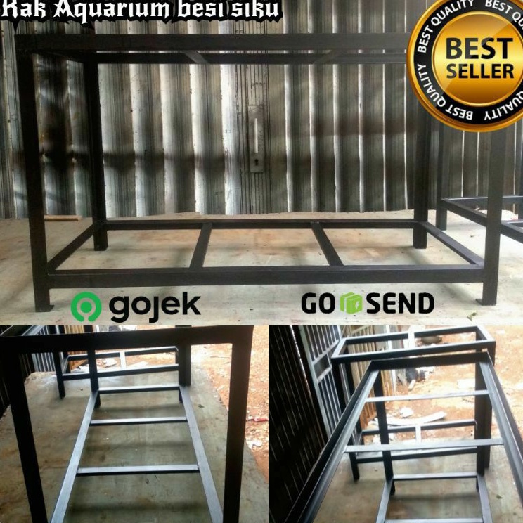 RAK AQUARIUM 120X50 tinggi rak 75