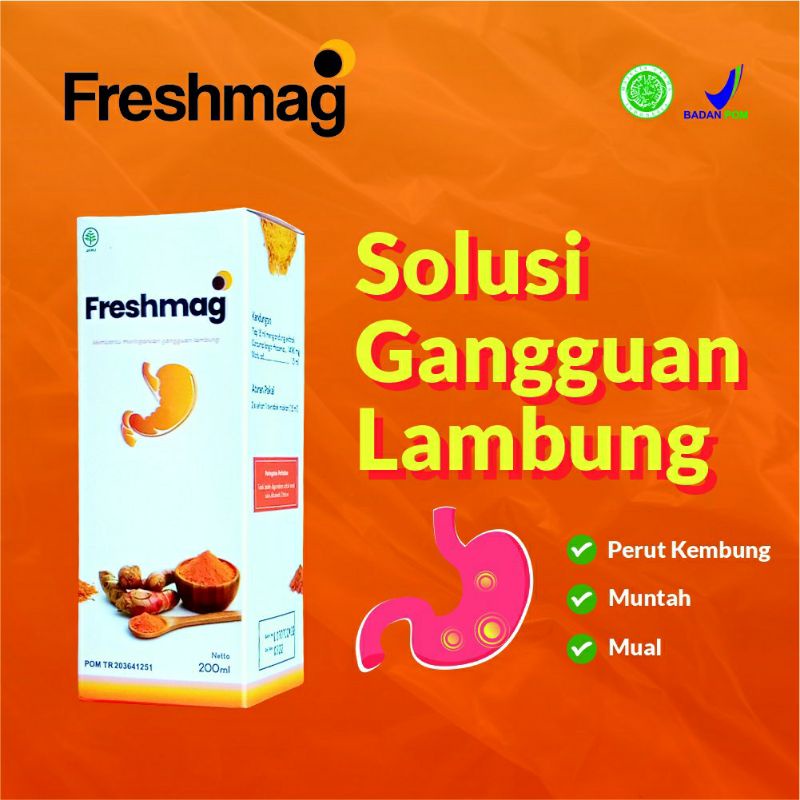 [ORIGINAL] FRESHMAG - Fresh Maag Freshmaag Madu Asam Lambung Sakit Maag Nyeri Ulu Hati Infeksi Lambung