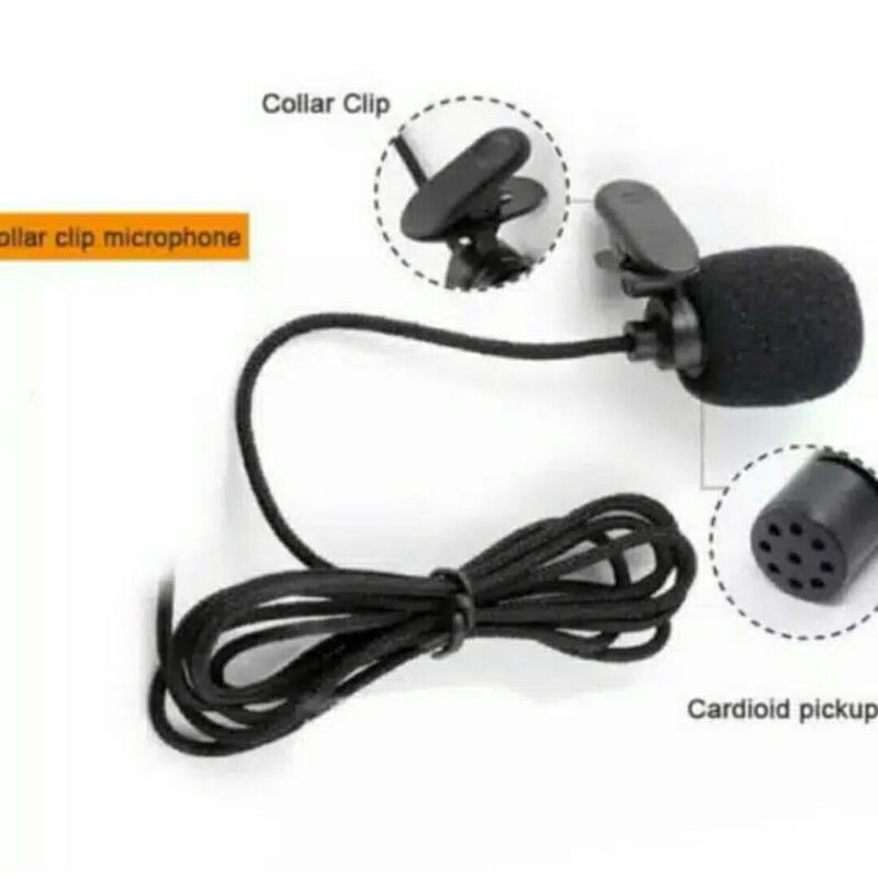 mini mic clip on alat YouTube cocok buat vide voice