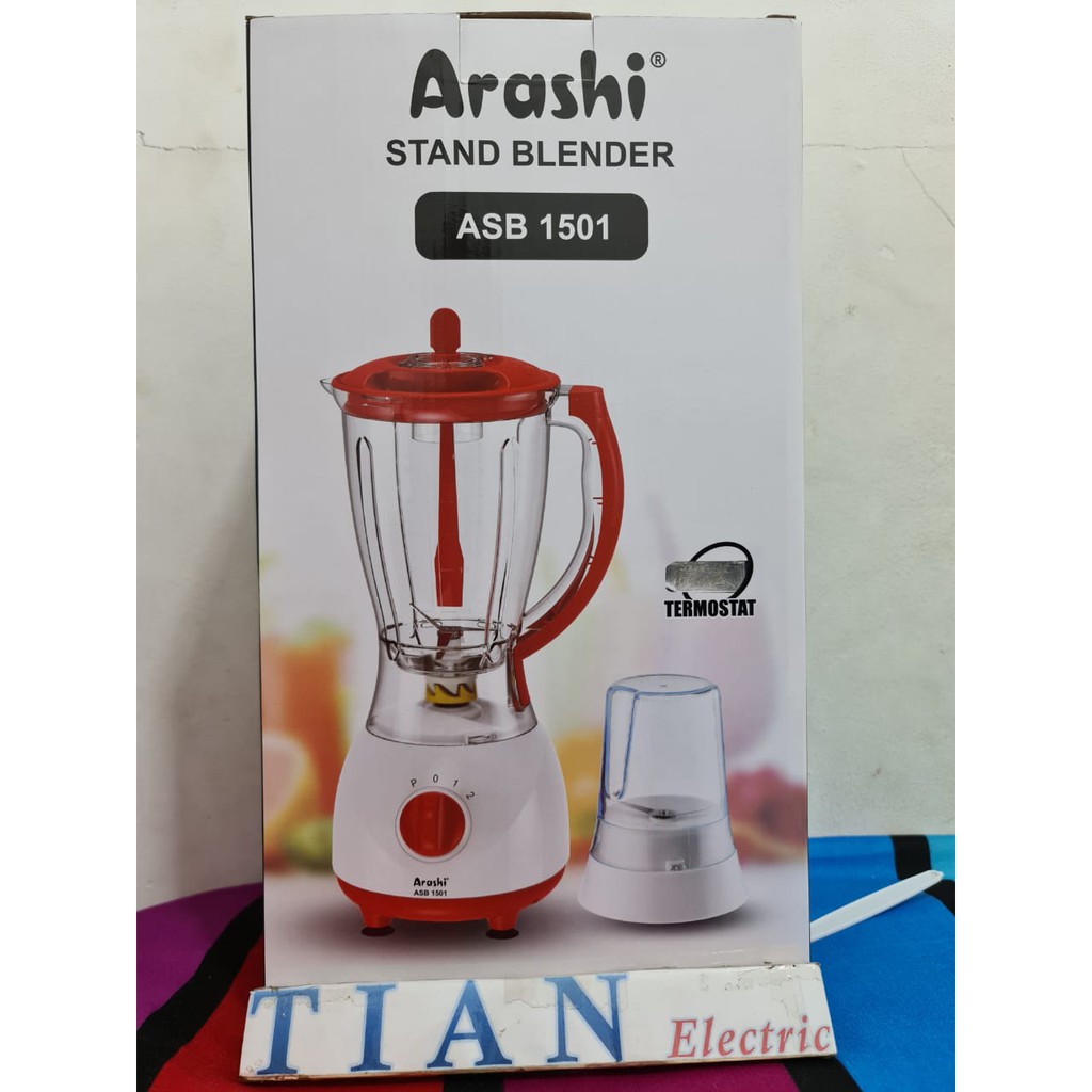 ARASHI ASB-1501 Stand Blender Plastik 1.5 Liter