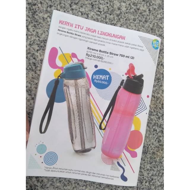 Xtreme Bottle Straw 750ml