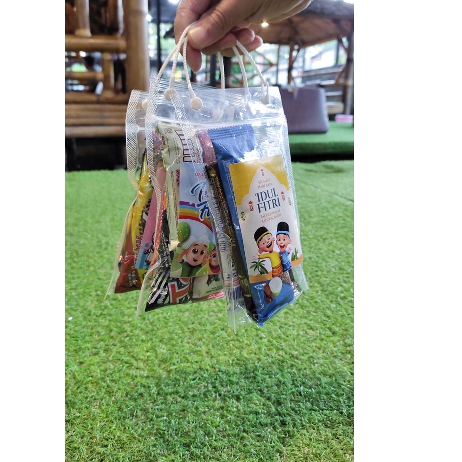 

SHOPEE MALL Plastik Kemasan Snack Lebaran Anak - Plastik Angpao Snack Lebaran Lucu - Kemasan Parcel Lebaran Mini !!