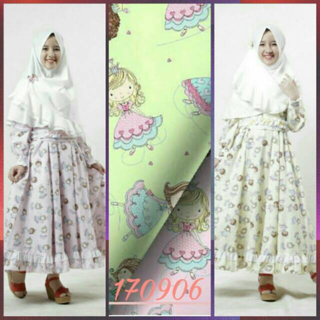 Gamis Syar'i Anak Aini 170906
