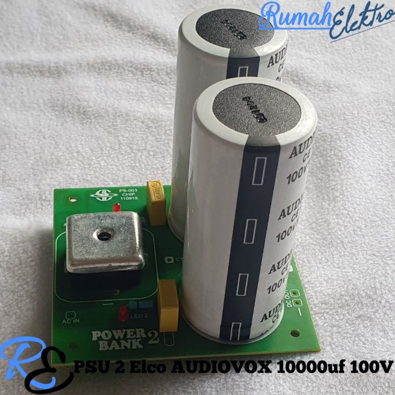 PSU 2 Elco AUDIOVOX 10000uf 100V
