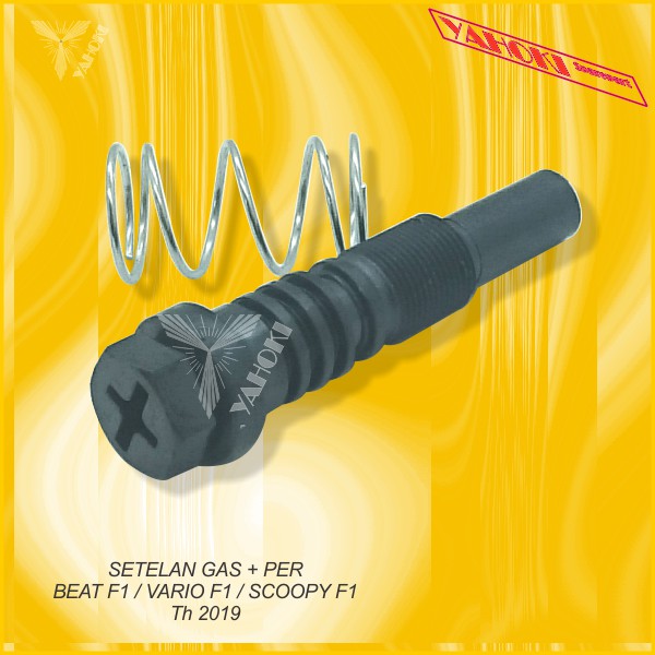 Baud Setelan Gas + Per Beat F1 / Vario 125 / Vario 150 ( 2019 )