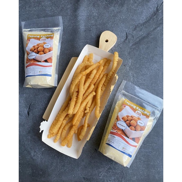 

Tepung | Tepung Kentang Panjang / Long Potato
