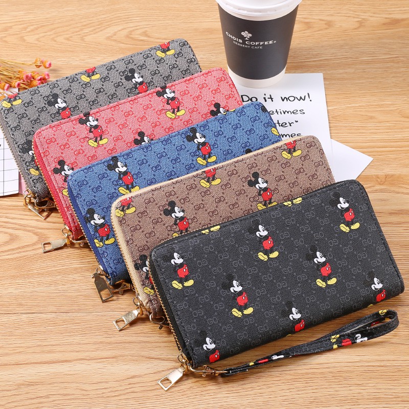 AND COD D46 DOMPET PANJANG WANITA KULIT PU HITS WOMEN'S WALLET DOMPET KOREA MULTIFUNGSI MURAH COD