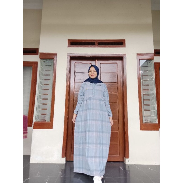 Promo Dress Corniche Jumbo/gamis Corniche Jumbo original by Risa fashion