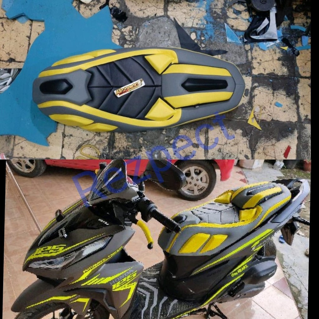 Jual Jok Vario 150 125 Dan Vario All New 150 Predator Full Mbtech Jok Custom Vario 150 Jok Vario Predator Indonesia Shopee Indonesia