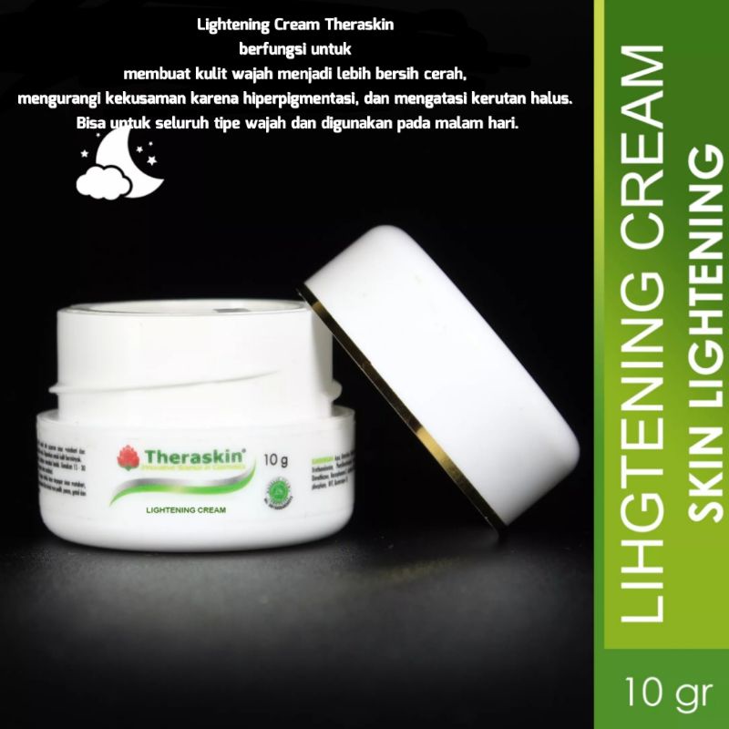 Theraskin Lightening Cream -- Cream Pencerah Arbutin + Vitamin C