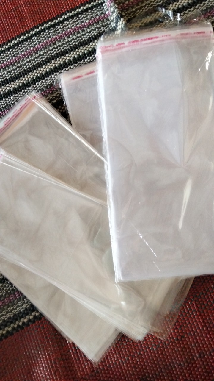 Plastik Opp Seal Panjang 24cm / Plastik Undangan Isi 100pcs