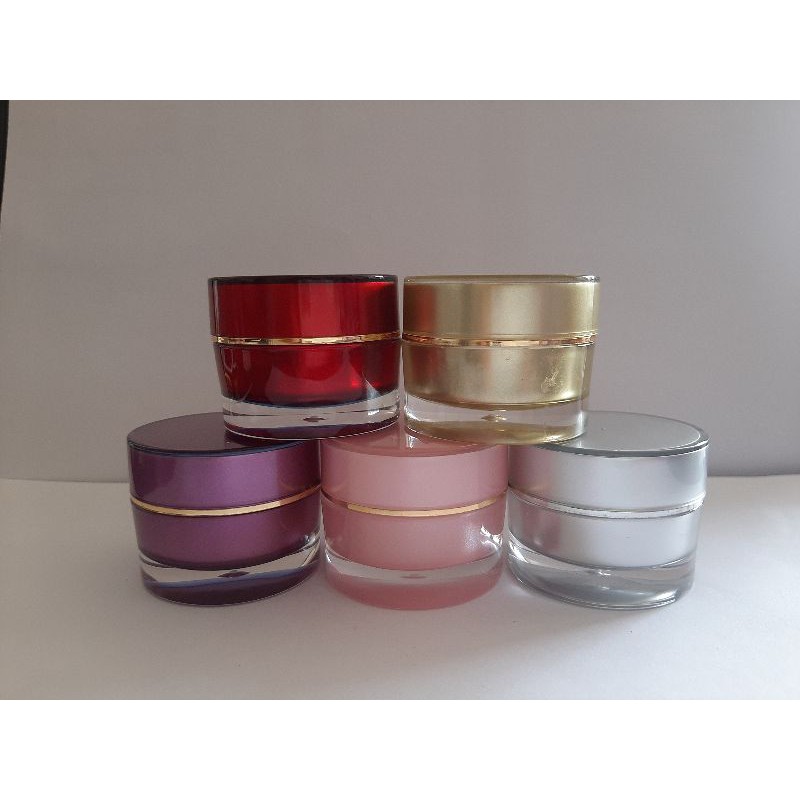 Pot Kanebo 10 gram Variasi 5 Warna (Merah/Ungu/Pink/Putih/Emas)