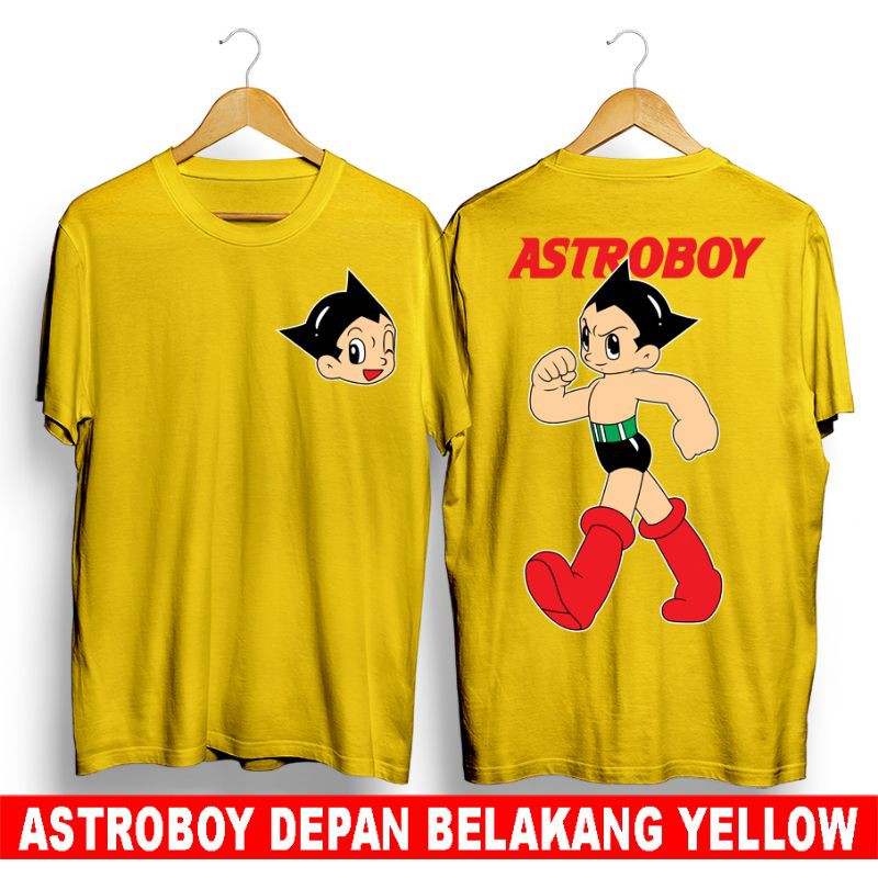 Kaos Astroboy Yellow