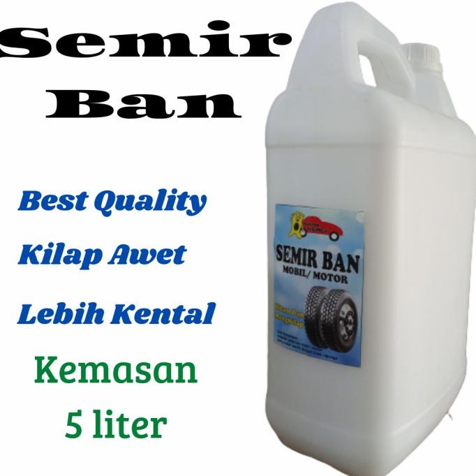 Semir Ban Kit Ban Pengkilap Ban Kendaraan Kemasan 5 Liter