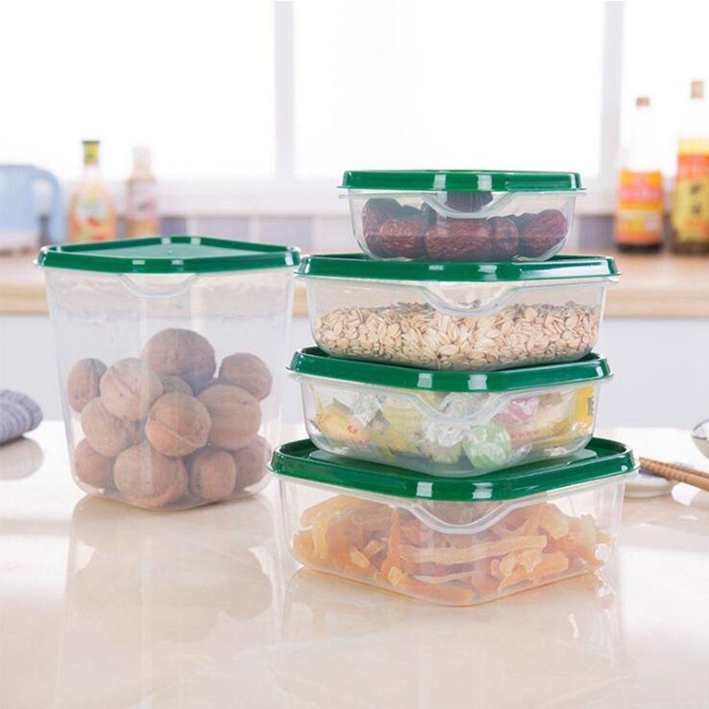 [Elegan] Kotak Penyimpanan Makanan Tahan Panas Snack Piknik Luar Ruangan Sealed Crisper Organizer Gandum Kulkas Fresh Vacuum Box