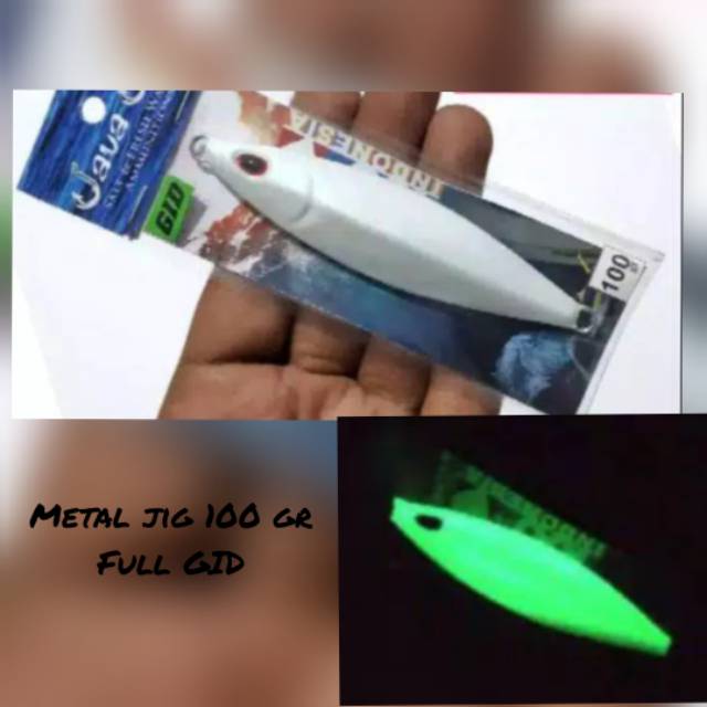 Metal Jig Koika Full GID Java Jig Version Koika Umpan Slow Jigging