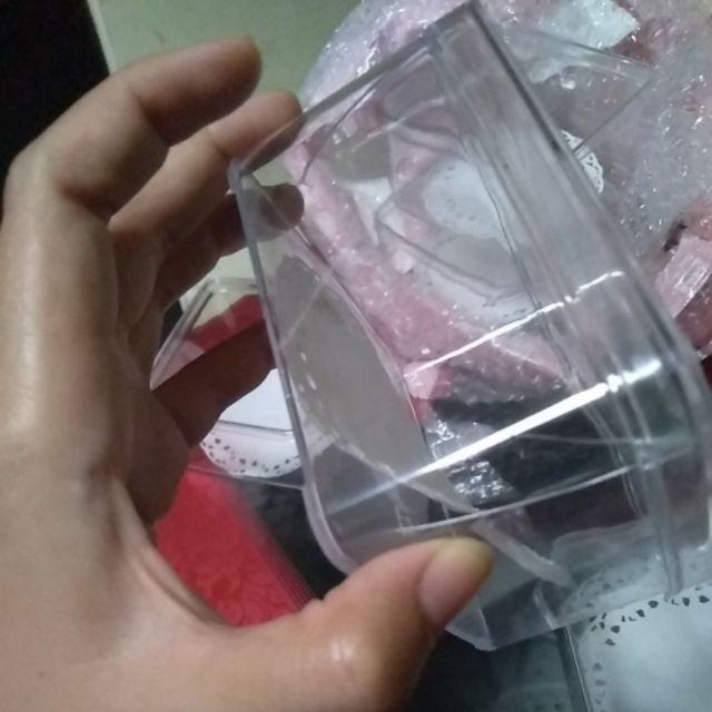 Toples Kue Kering Toples Kotak Makanan 250gr 1lusin 12 Pcs