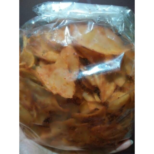 

Keripik setan exsra pedas