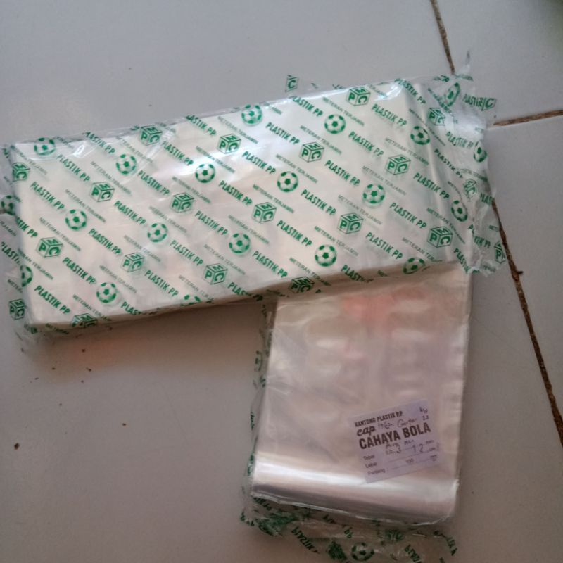 plastik PP roll cahaya bola ukuran 0,3×12
