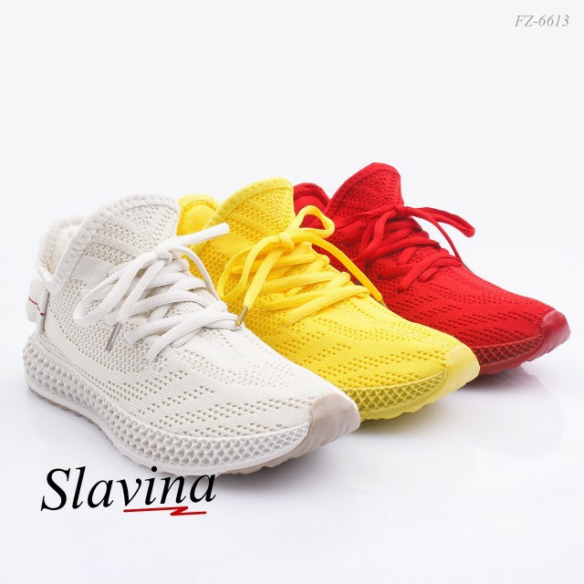 SEPATU SLAVINA Sneakers 6613 ORIGINAL BRAND Sepatu Wanita Sepatu Impor Batam