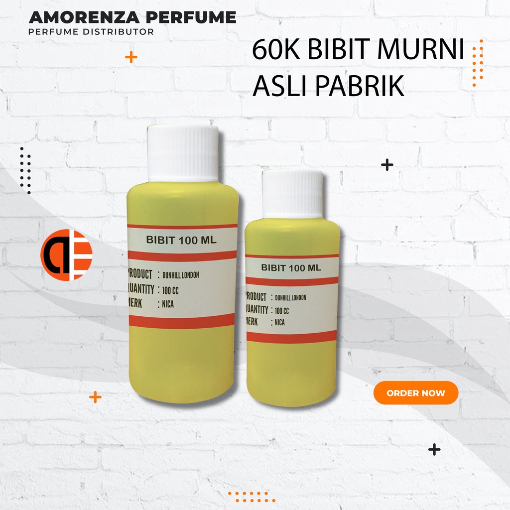 RP 60 BIBIT PARFUM MURNI 100 ML. MURNI PABRIK TIDAK SEGEL / BIBIT PARFUM / BIBIT MINYAK WANGI ORI