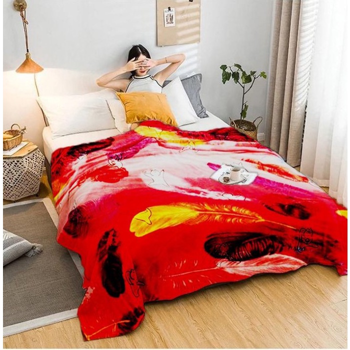 Selimut Bulu Halus 180x200 motif balon Termurah Terlaris #Bantal#Guling#Sprei#Bedcover#Murah