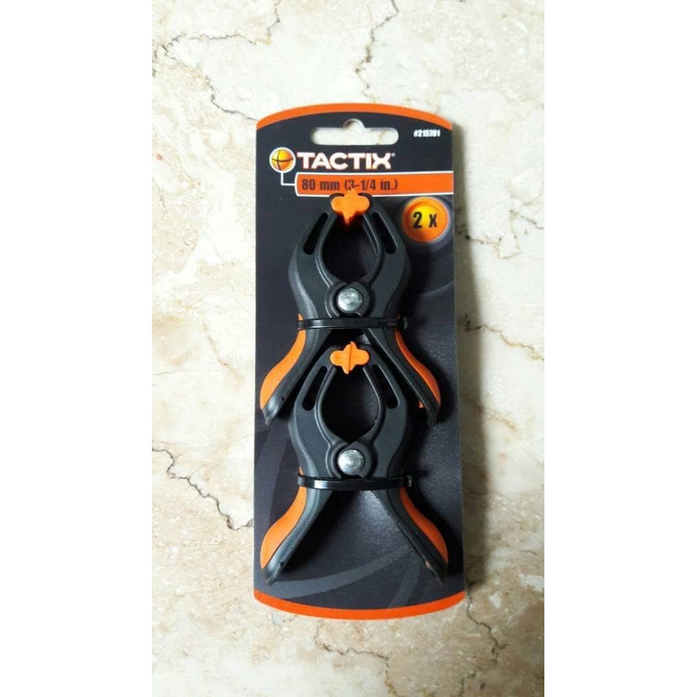 ACE TACTIX - SPRING CLAMP NYLON 3,25 INCH ISI 2 PENJEPIT KLEM 3.25 80 mm / 80mm