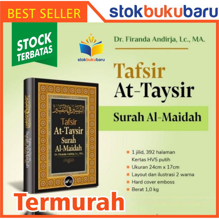 TAFSIR AT TAYSIR SURAH AL MAIDAH USTADZ FIRANDA