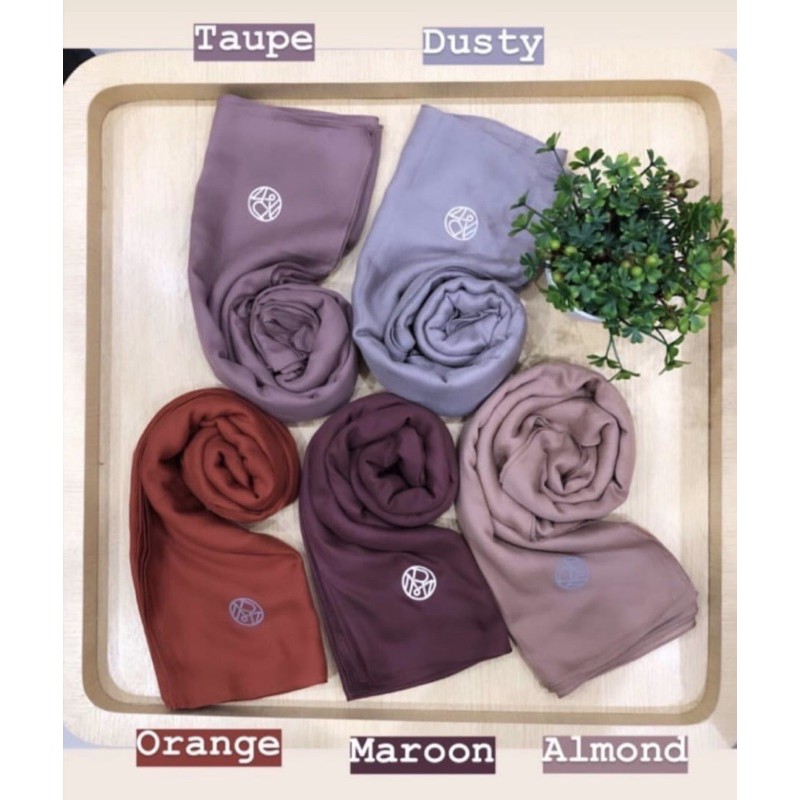 SALENew Ria Miranda Mimosa Essential Scarf, Scarf Polos / Basic Ria Miranda