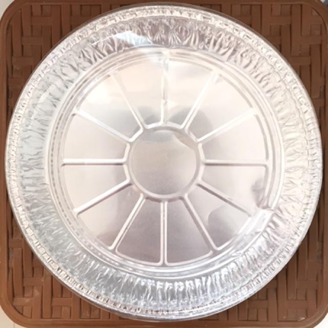 @25pcs Alumunium Foil Tray Rx-1200 / Aluminium Rx-1200 + Tutup Bulat