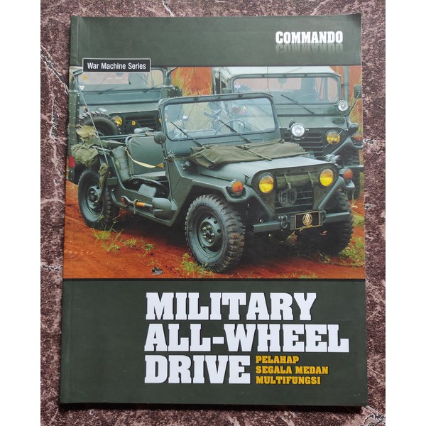 Majalah Commando War Machine Series - Military All Wheel Drive