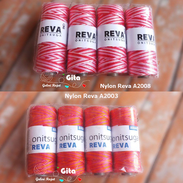 Nylon Reva / Benang Rajut Nylon Reva / Benang Rajut Dompet Tas