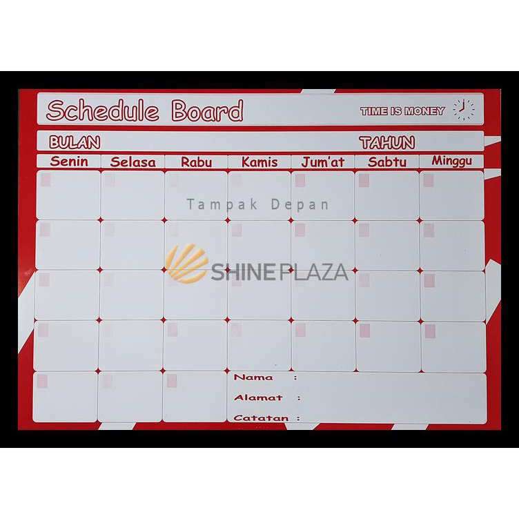 

Schedule Board - Papan Jadwal Terpercaya