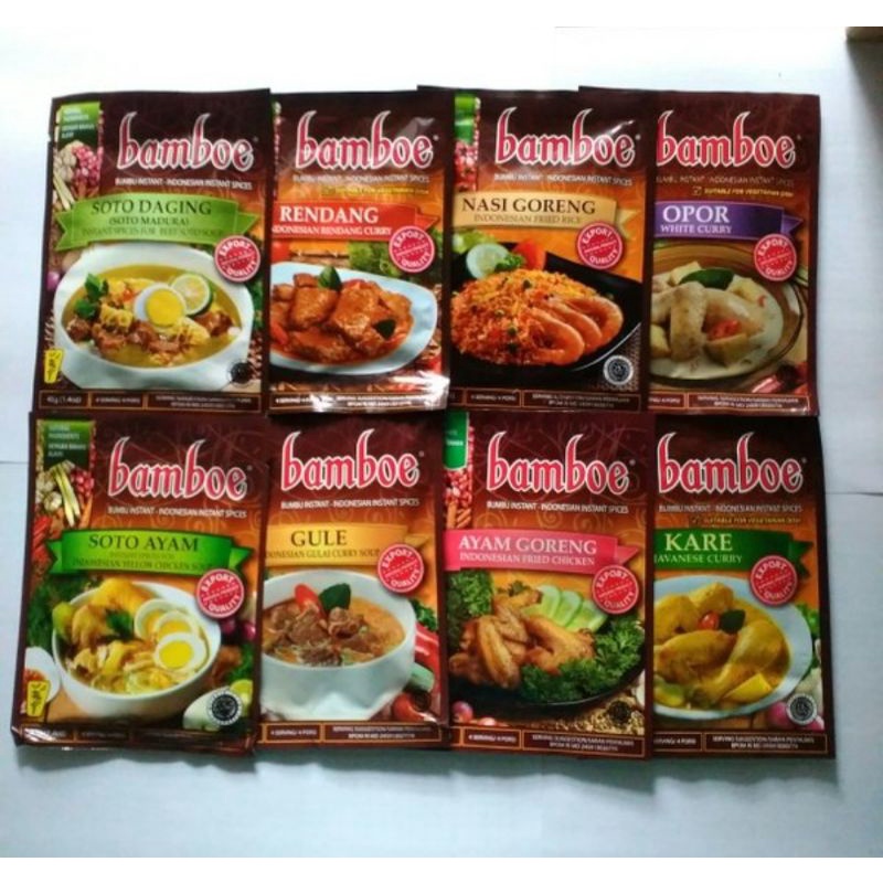 

BAMBOE Bumbu Masak Instan