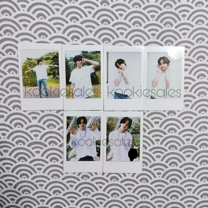 Photocard PC Polaroid Pola Instax Lipss Treasure Yedam Mashiho Asahi Barcode