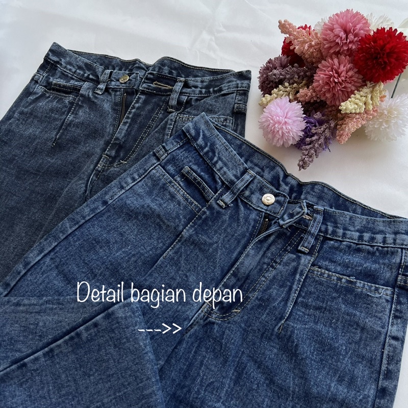 KINSLEY KULOT JEANS UNFINISHED PREMIUM By.DHEVIA ID