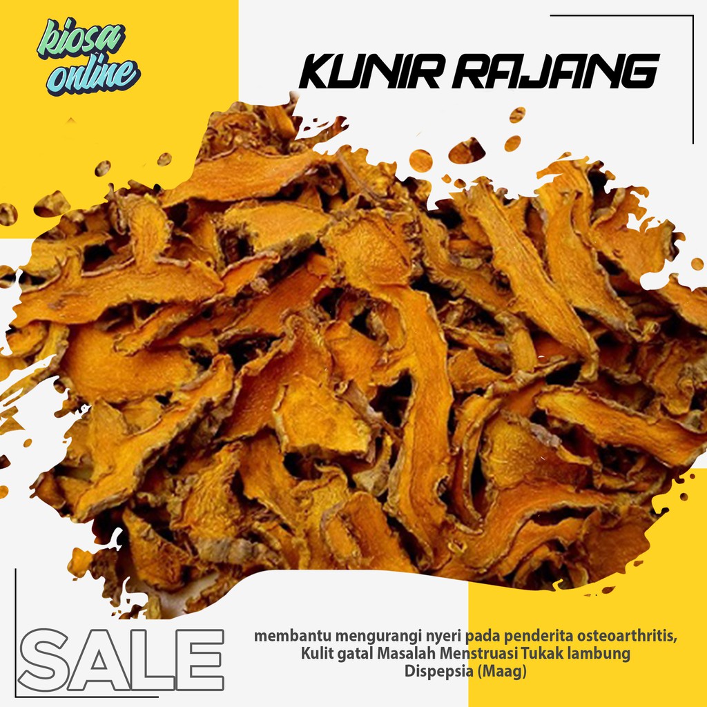 

KUNYIT KUNING KUNIR RAJANG KERING ORIGINAL