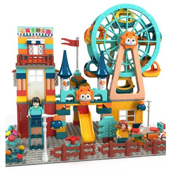 Mainan Theme Park Block Paradise 303 pcs
