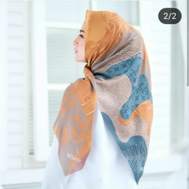 Marino voal lasercut by Mylady Hijab sz 115x115