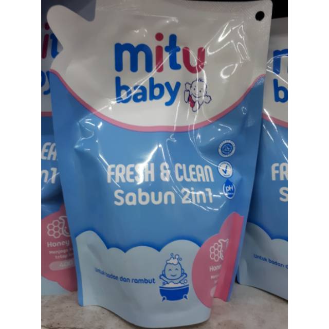 Mitu Sabun 2 in 1 REFILL 200ml